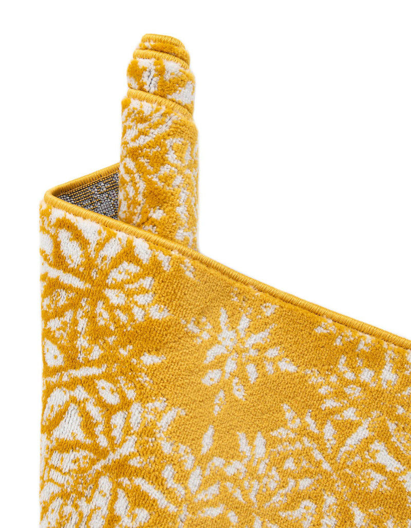 Riviera Elegance Collection Area Rug -  Monaco (Yellow) Rectangle Yellow  lifestyle 36