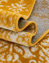 Riviera Elegance Collection Area Rug -  Monaco (Yellow) Rectangle Yellow  lifestyle 38