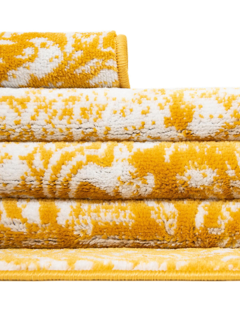 Riviera Elegance Collection Area Rug -  Monaco (Yellow) Rectangle Yellow  lifestyle 39