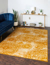 Riviera Elegance Collection Area Rug -  Monaco (Yellow) Rectangle Yellow  lifestyle 3