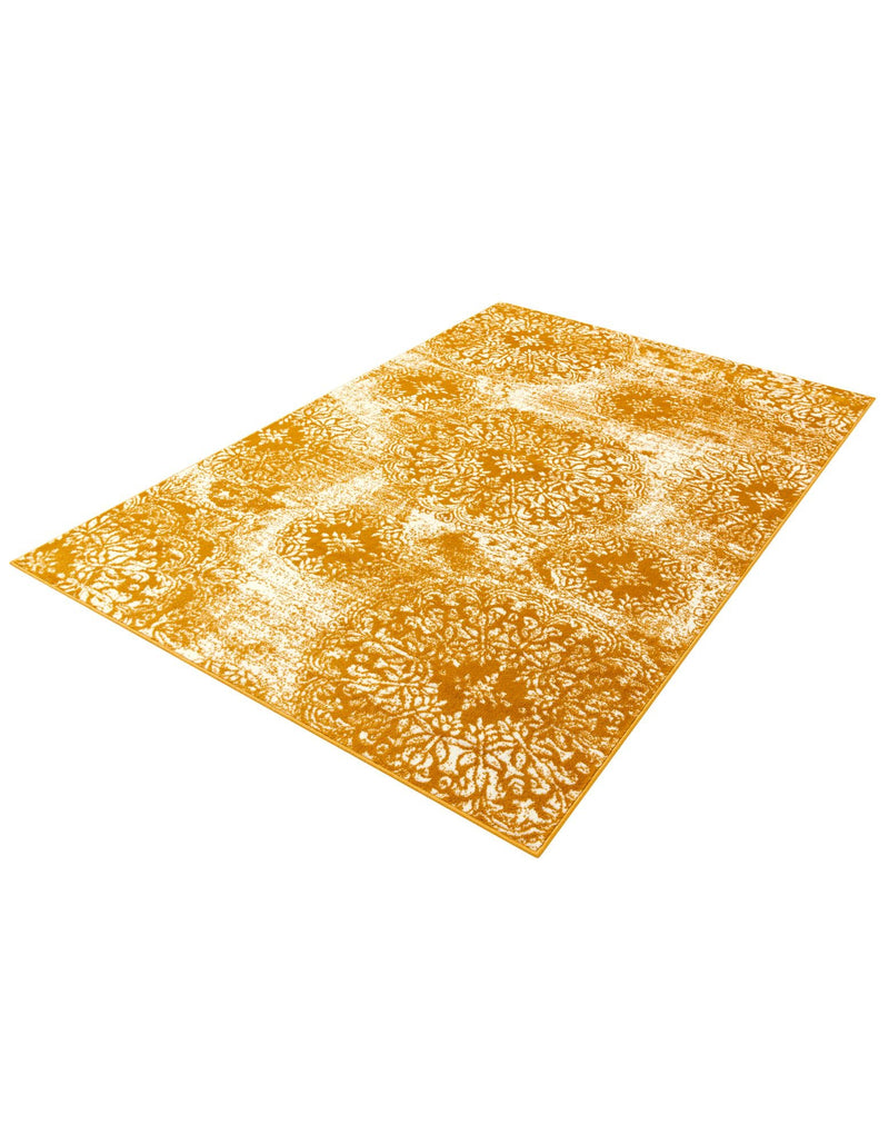 Riviera Elegance Collection Area Rug -  Monaco (Yellow) Rectangle Yellow  lifestyle 6
