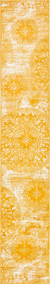 Riviera Elegance Collection Area Rug -  Monaco (Yellow) Runner Yellow Main