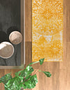 Riviera Elegance Collection Area Rug -  Monaco (Yellow) Runner Yellow  lifestyle 9