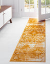 Riviera Elegance Collection Area Rug -  Monaco (Yellow) Runner Yellow  lifestyle 32