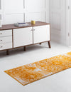 Riviera Elegance Collection Area Rug -  Monaco (Yellow) Runner Yellow  lifestyle 33