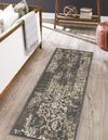 Gobi Sands Collection Area Rug - Dunhuang Runner Gray  lifestyle 26