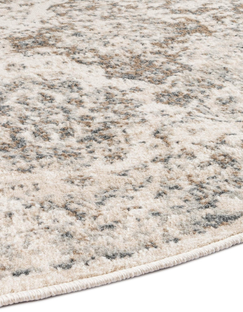 Gobi Sands Collection Area Rug -  Taklamakan Round Beige  lifestyle 26