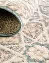 Gobi Sands Collection Area Rug -  UlanBuh Round Multi  lifestyle 26