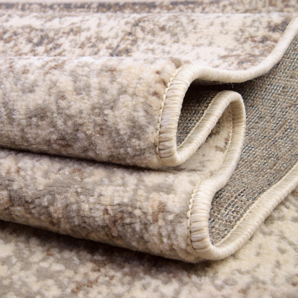 Gobi Sands Collection Area Rug -  Badain Rectangle Cream  lifestyle 13