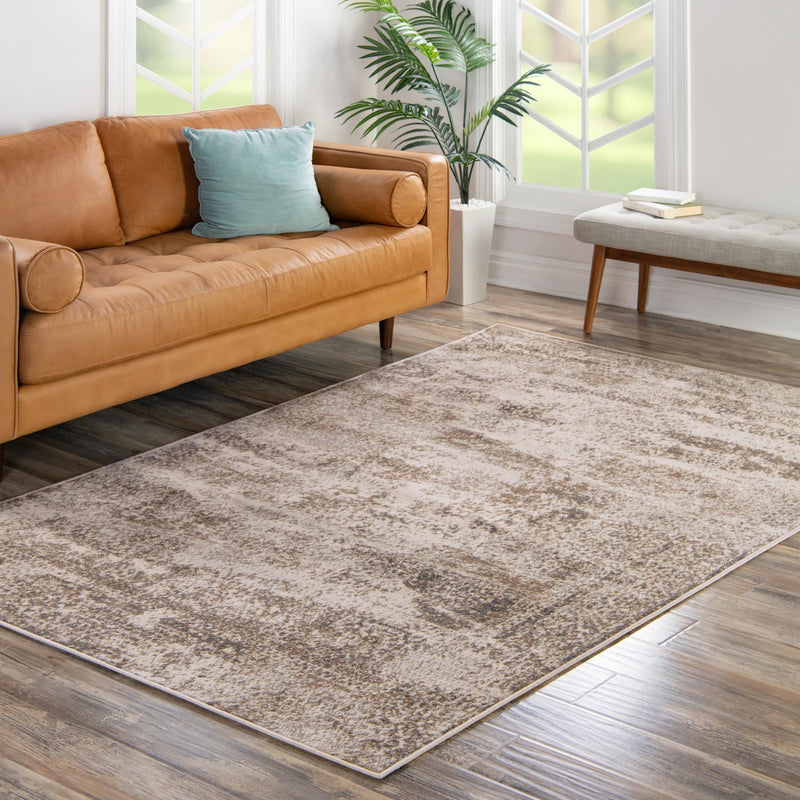 Gobi Sands Collection Area Rug -  Badain Rectangle Cream  lifestyle 16