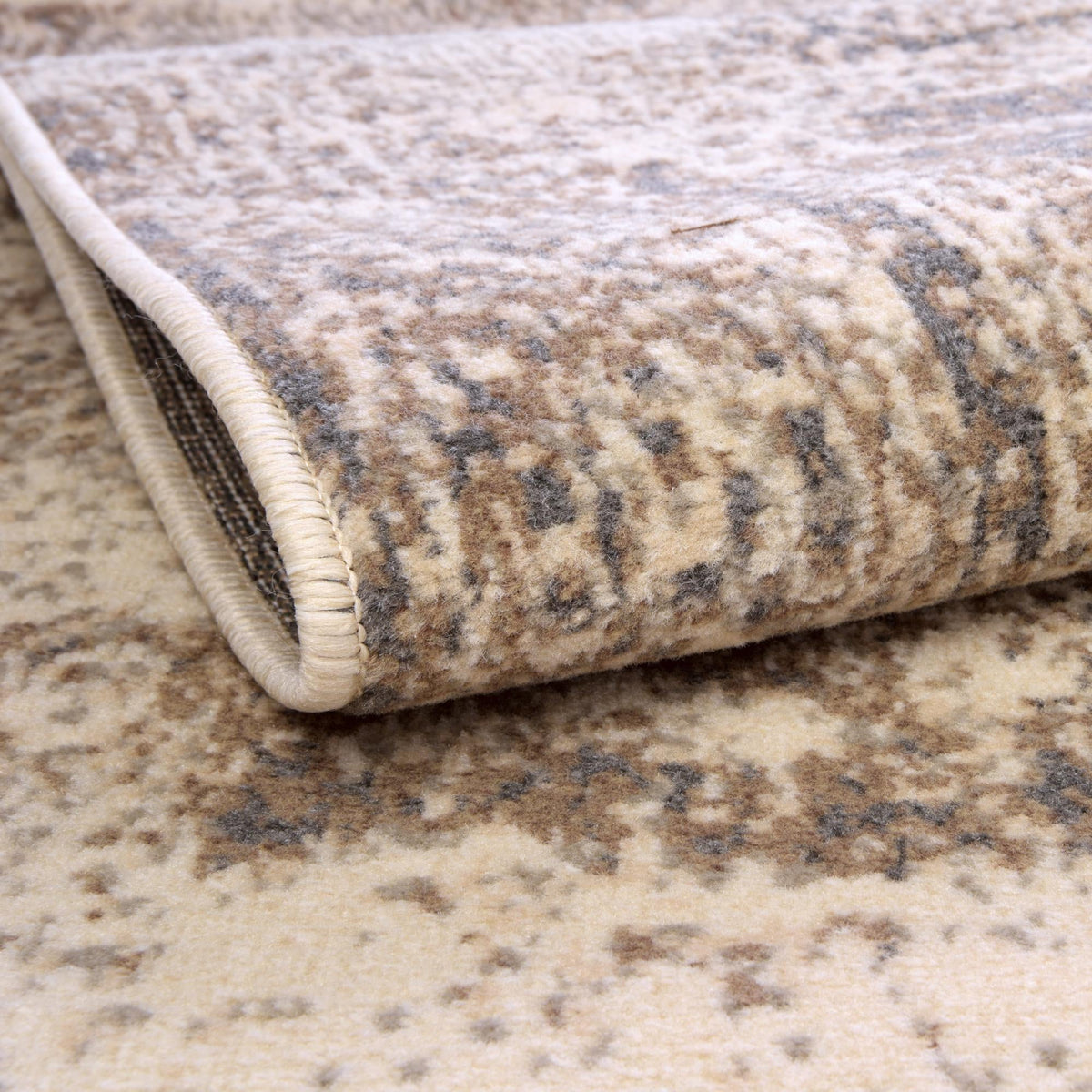 Gobi Sands Collection Area Rug -  Badain Square Cream  lifestyle 54