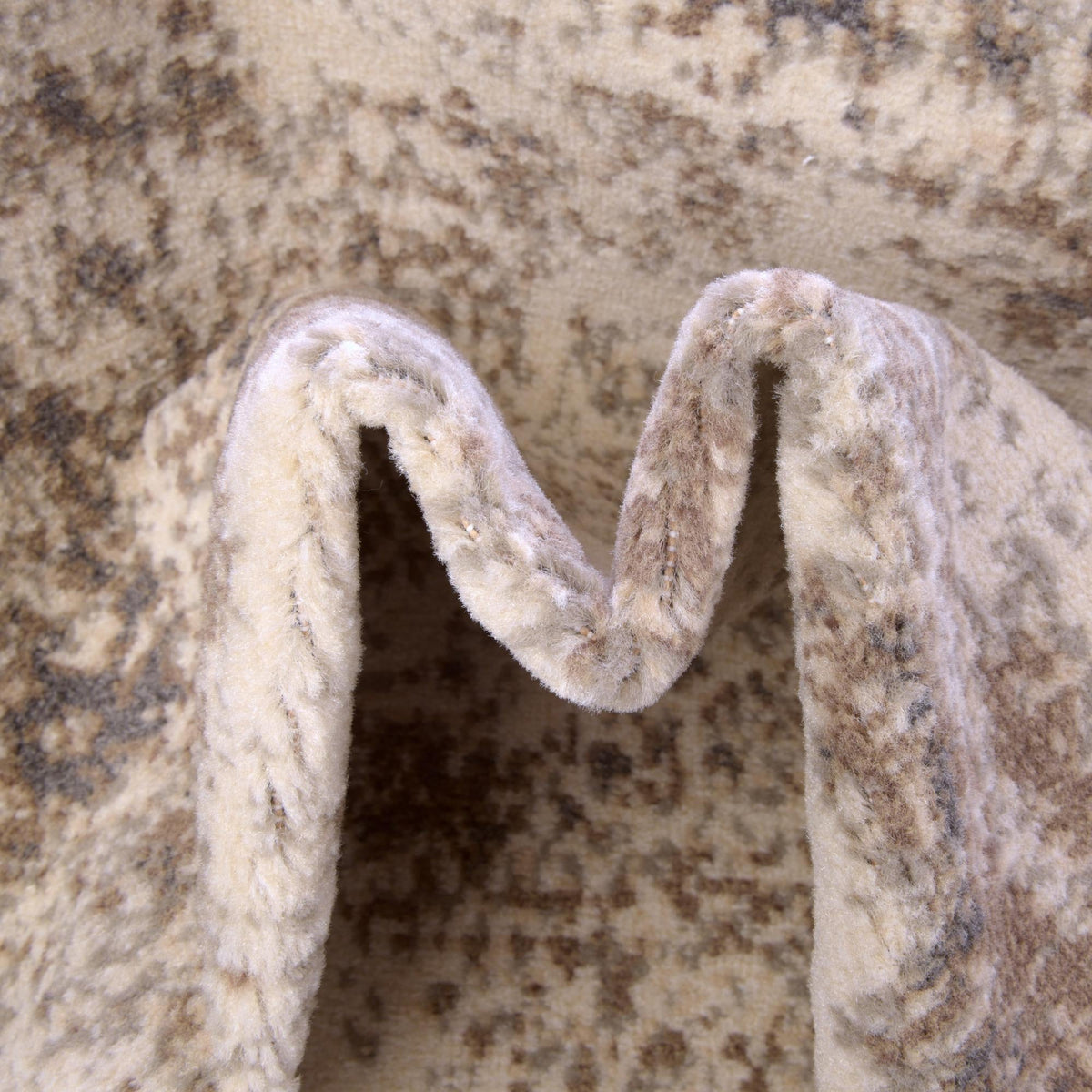Gobi Sands Collection Area Rug -  Badain Square Cream  lifestyle 56