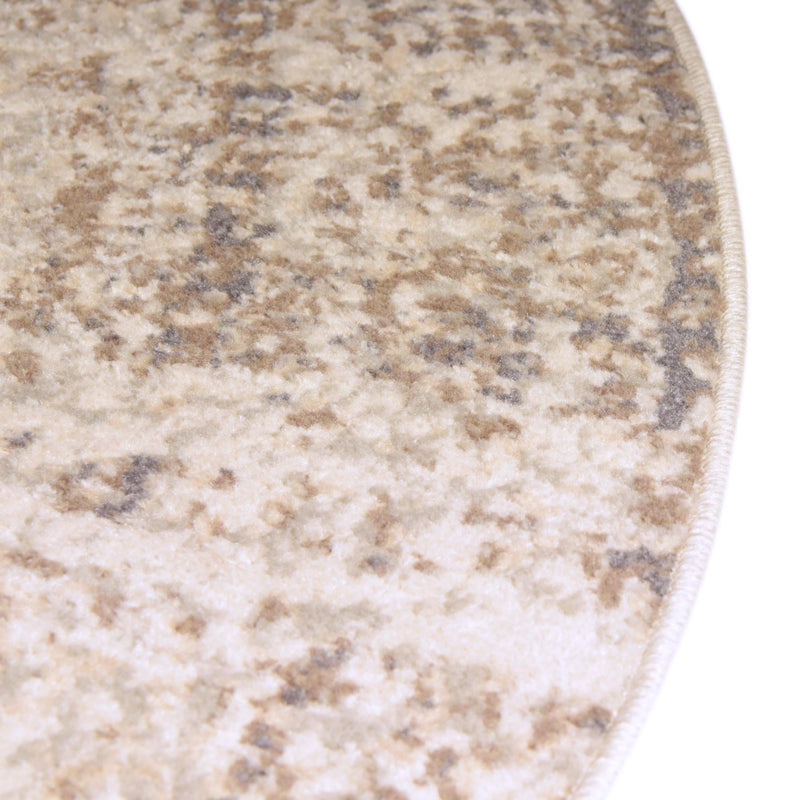 Gobi Sands Collection Area Rug -  Badain Round Cream  lifestyle 42