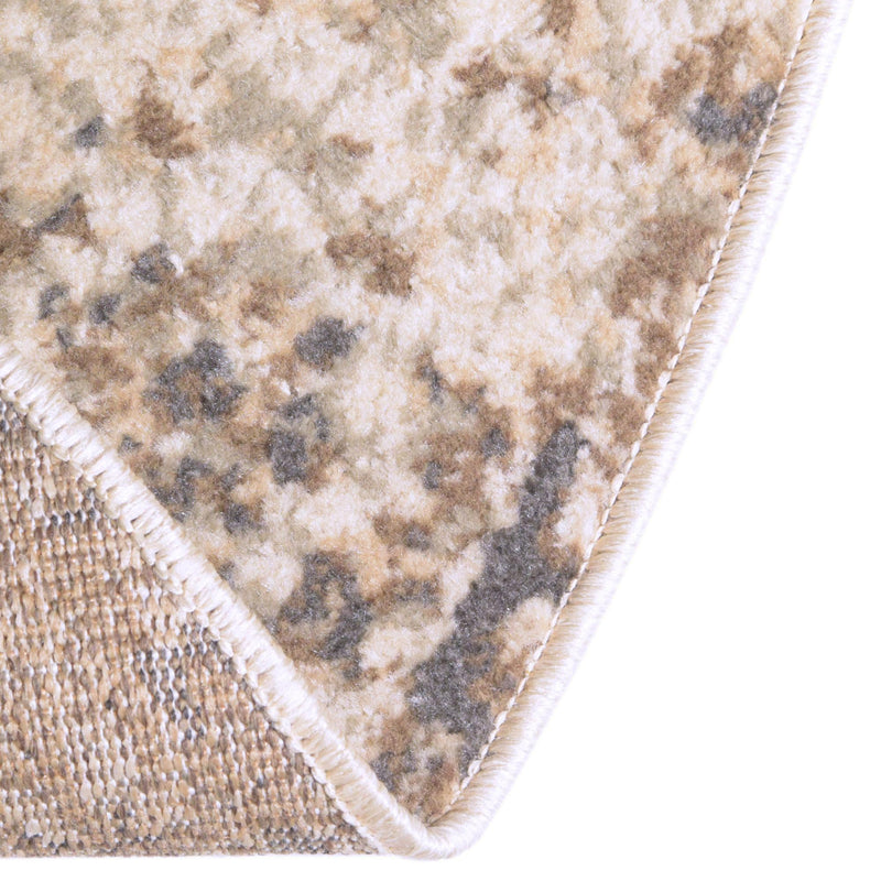 Gobi Sands Collection Area Rug -  Badain Round Cream  lifestyle 46