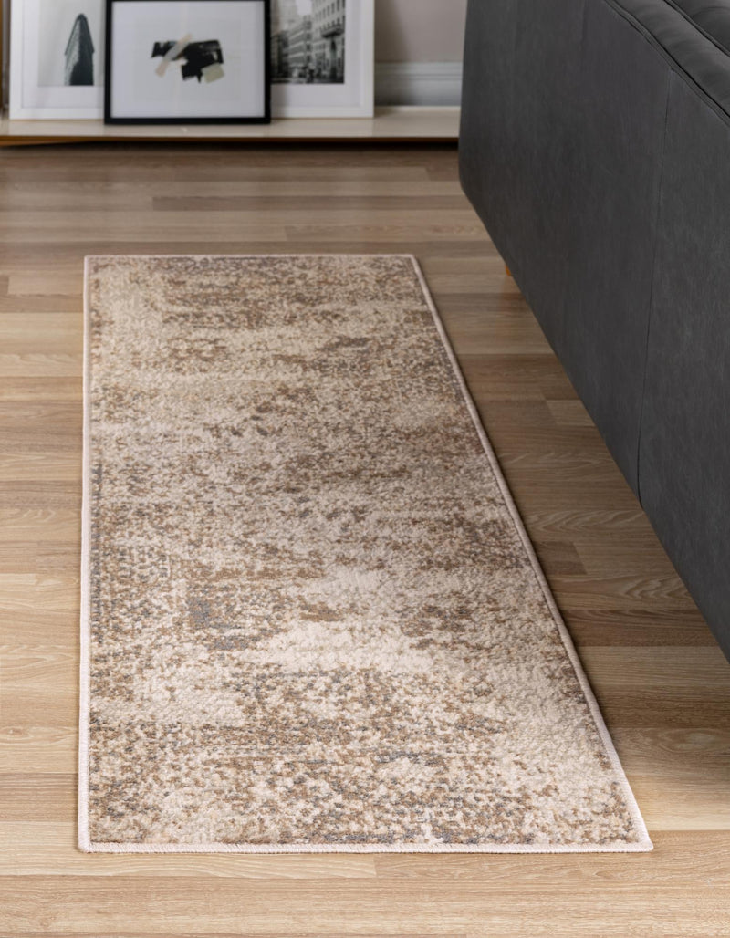 Gobi Sands Collection Area Rug -  Badain Runner Cream  lifestyle 22