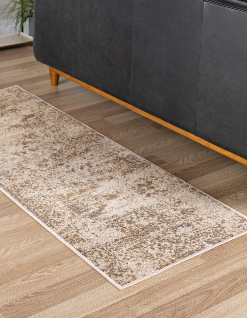Gobi Sands Collection Area Rug -  Badain Runner Cream  lifestyle 25