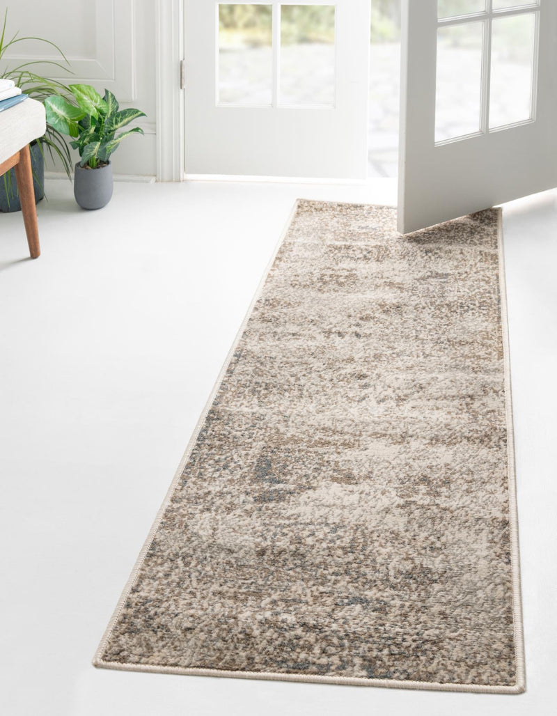 Gobi Sands Collection Area Rug -  Badain Runner Cream  lifestyle 26