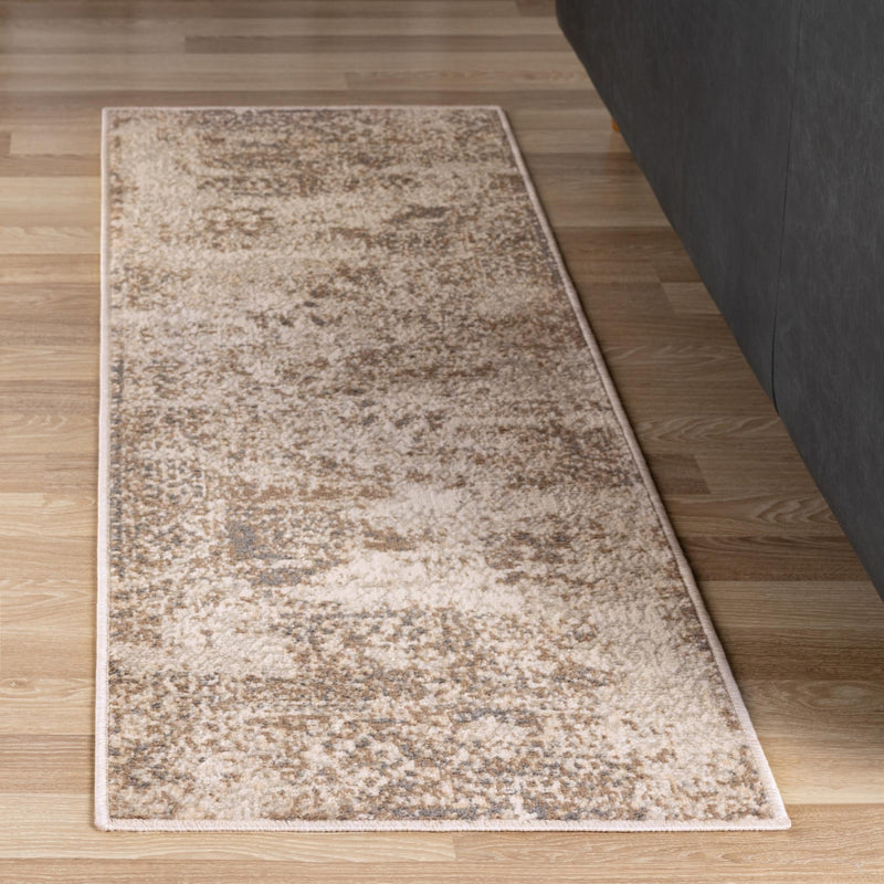 Gobi Sands Collection Area Rug -  Badain Runner Cream  lifestyle 60