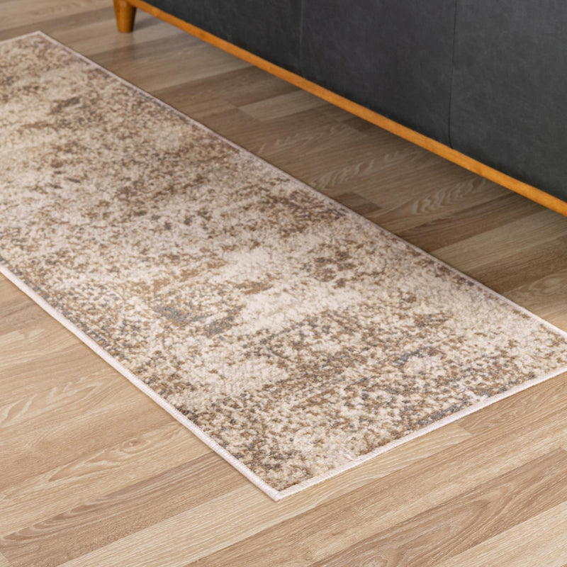 Gobi Sands Collection Area Rug -  Badain Runner Cream  lifestyle 63