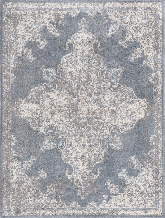 Gobi Sands Collection Area Rug -  Lop Rectangle Gray Main