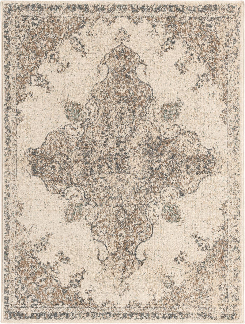 Gobi Sands Collection Area Rug -  Lop Rectangle Cream  lifestyle 4