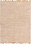 Woven Seaside Jute Collection Area Rug - Marina Rectangle Natural  lifestyle 3