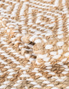 Woven Seaside Jute Collection Area Rug - Marina Rectangle Natural  lifestyle 34