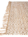 Woven Seaside Jute Collection Area Rug - Marina Rectangle Natural  lifestyle 36