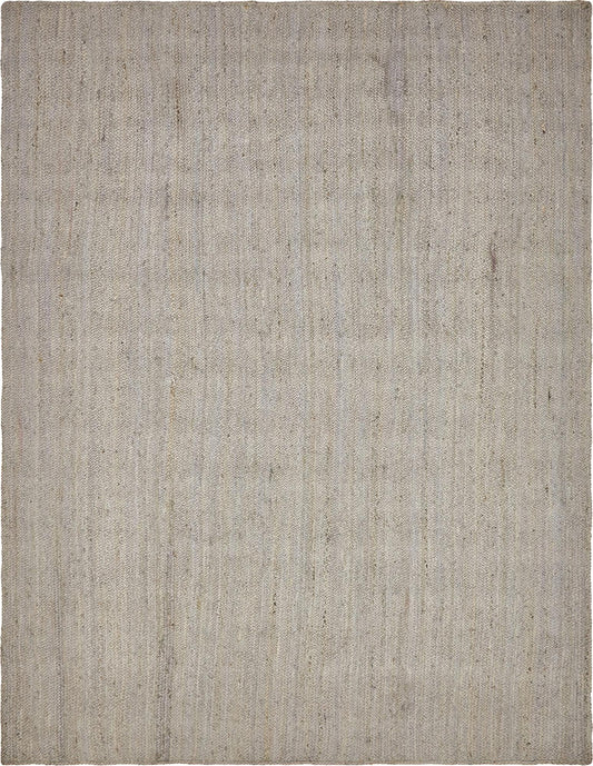Woven Seaside Jute Collection Area Rug - Savannah (Gray) Rectangle Gray Main