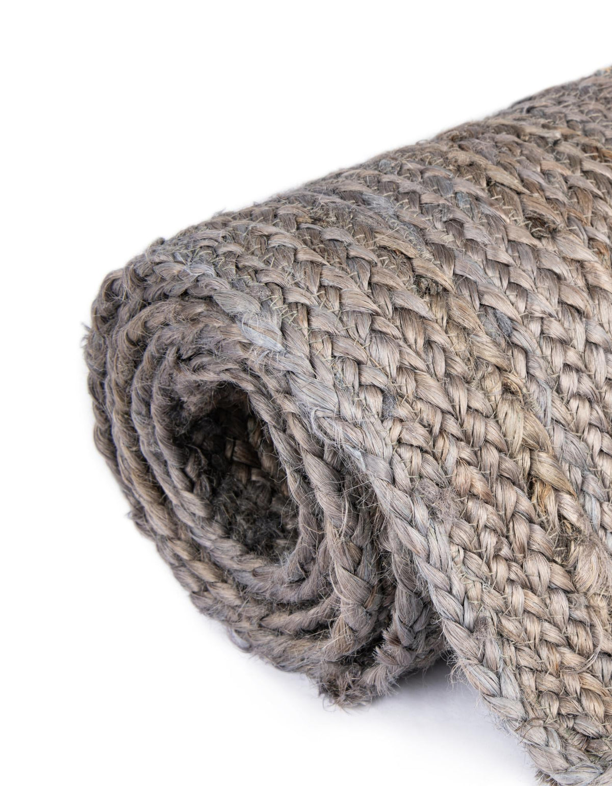 Woven Seaside Jute Collection Area Rug - Savannah (Gray) Rectangle Gray  lifestyle 19
