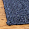 Woven Seaside Jute Collection Area Rug - Savannah (Navy Blue) Rectangle Navy Blue  lifestyle 13