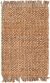 Coastal Weave Jute Collection Area Rug - Seashore Rectangle Natural  lifestyle 3