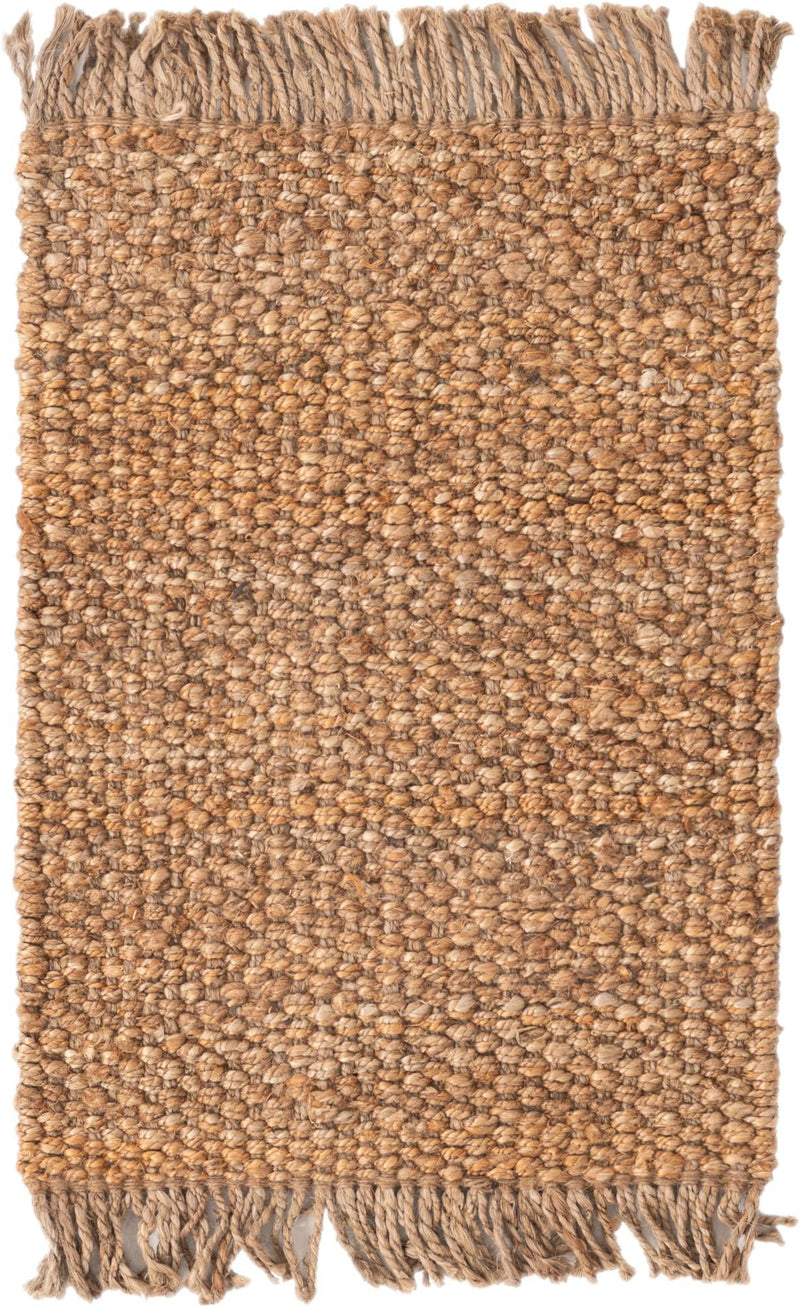Coastal Weave Jute Collection Area Rug - Seashore Rectangle Natural  lifestyle 3
