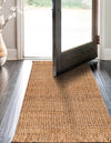 Coastal Weave Jute Collection Area Rug - Seashore Runner Natural  lifestyle 84