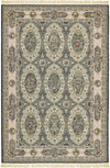 Imperial Manor Collection Area Rug -  Buckingham Rectangle Black Main