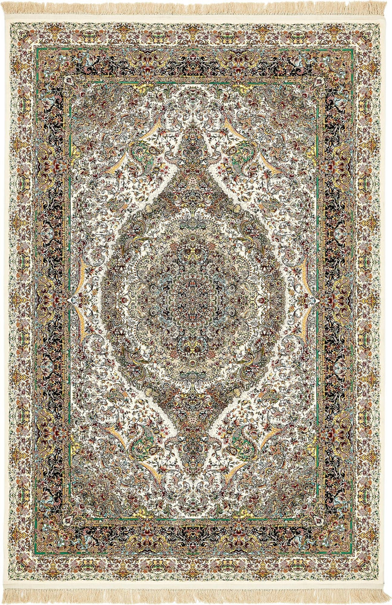 Imperial Manor Collection Area Rug -  Blenheim Rectangle Ivory  lifestyle 4