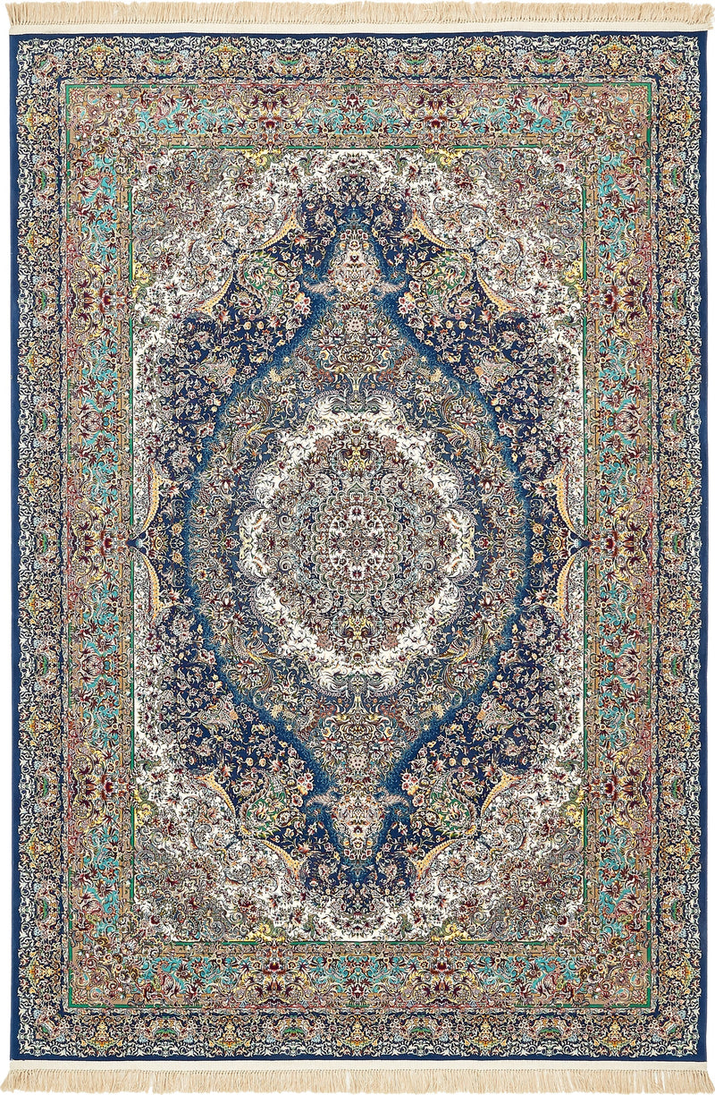 Imperial Manor Collection Area Rug -  Blenheim Rectangle Dark Blue  lifestyle 3