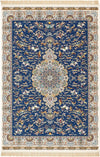 Imperial Manor Collection Area Rug -  Potsdam Rectangle Dark Blue Main