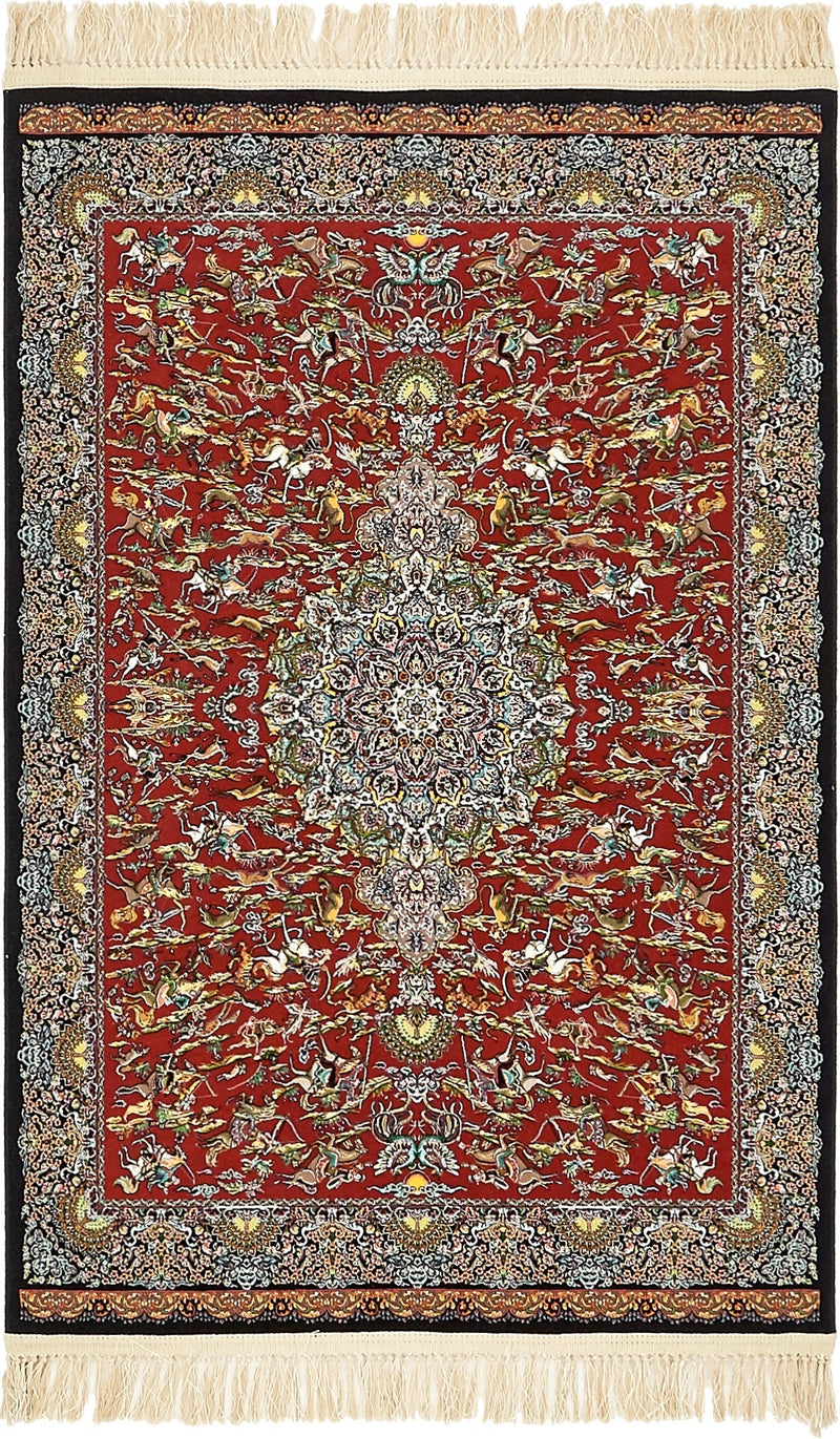 Imperial Manor Collection Area Rug -  Potsdam Rectangle Red  lifestyle 4