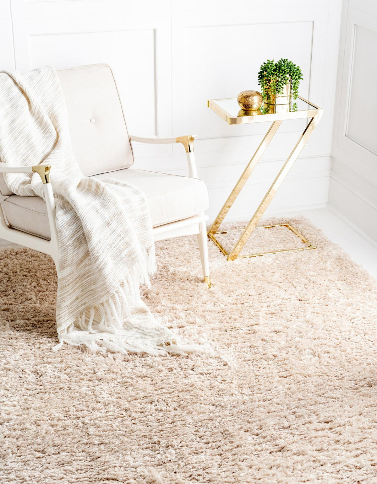 Majestic Manor Collection Area Rug - Versailles (Blonde) Rectangle Blonde  lifestyle 4
