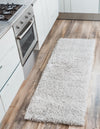 Majestic Manor Collection Area Rug - Versailles (Silver Screen) Runner Silver Screen  lifestyle 31