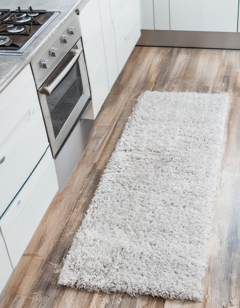 Majestic Manor Collection Area Rug - Versailles (Silver Screen) Runner Silver Screen  lifestyle 31