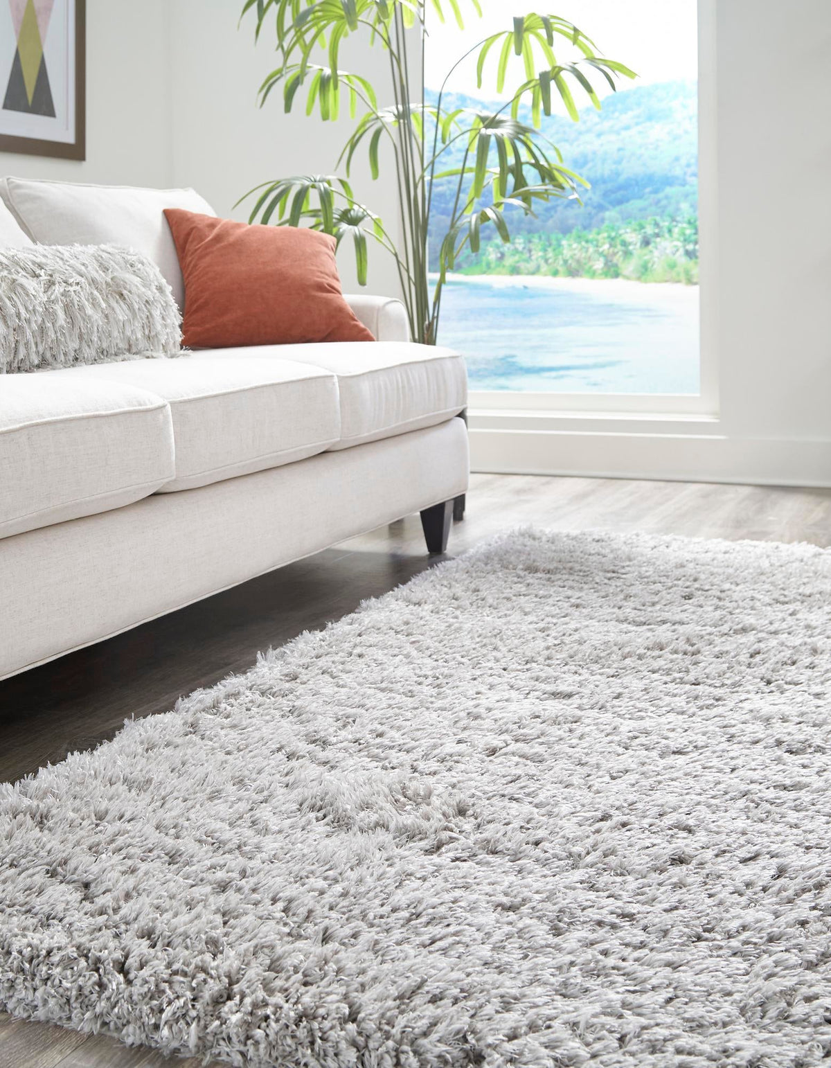 Majestic Manor Collection Area Rug - Versailles (Silver Screen) Rectangle Silver Screen  lifestyle 3