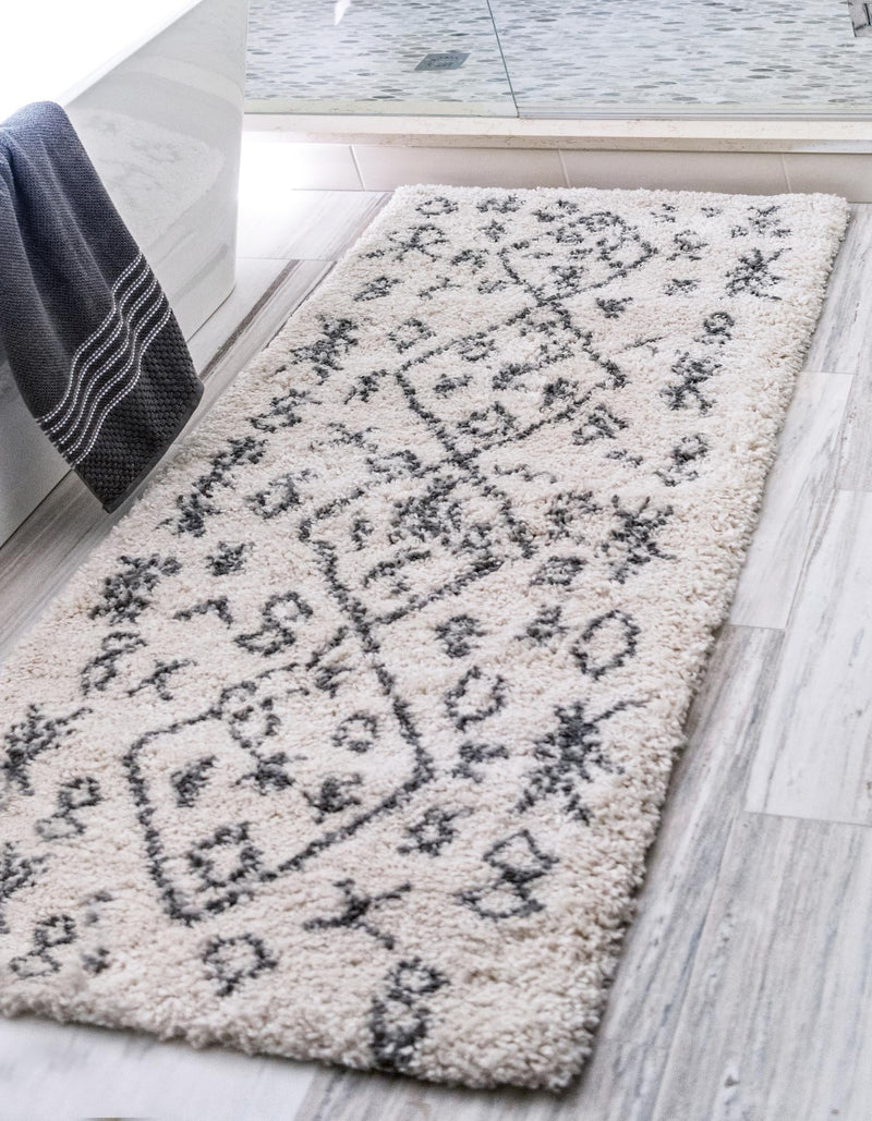 Casablanca Comfort Collection Area Rug - Sahara Runner Pure Ivory  lifestyle 24