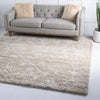 Casablanca Comfort Collection Area Rug - Sahara Square Taupe  lifestyle 40