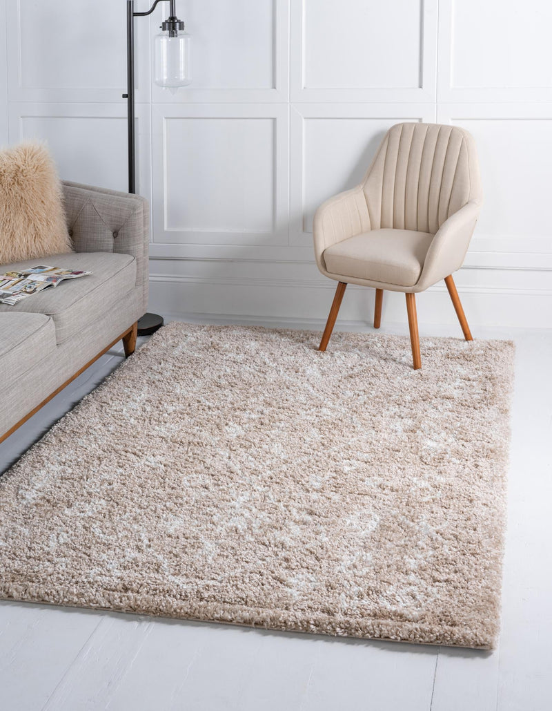 Casablanca Comfort Collection Area Rug - Sahara Rectangle Taupe  lifestyle 6