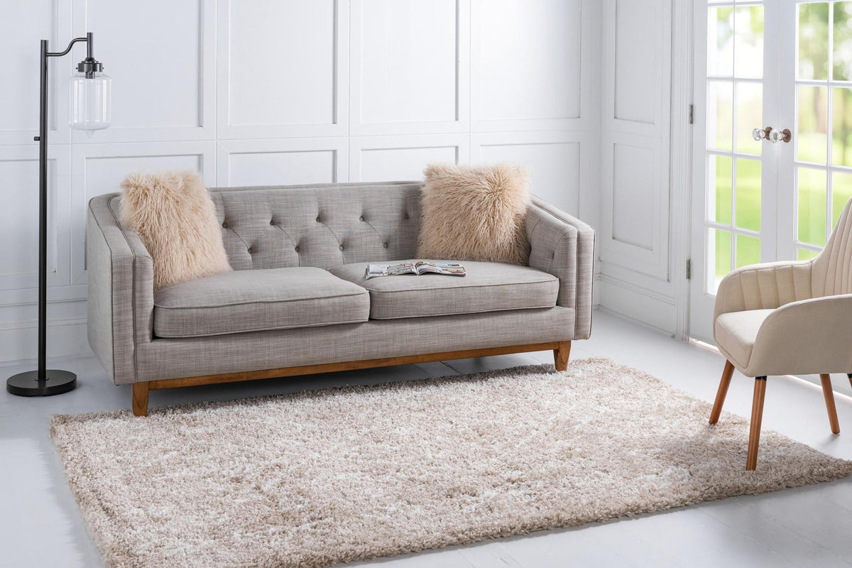Casablanca Comfort Collection Area Rug - Sahara Rectangle Taupe  lifestyle 11
