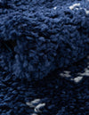 Casablanca Comfort Collection Area Rug - Sahara Runner Navy Blue  lifestyle 77