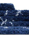 Casablanca Comfort Collection Area Rug - Sahara Runner Navy Blue  lifestyle 117