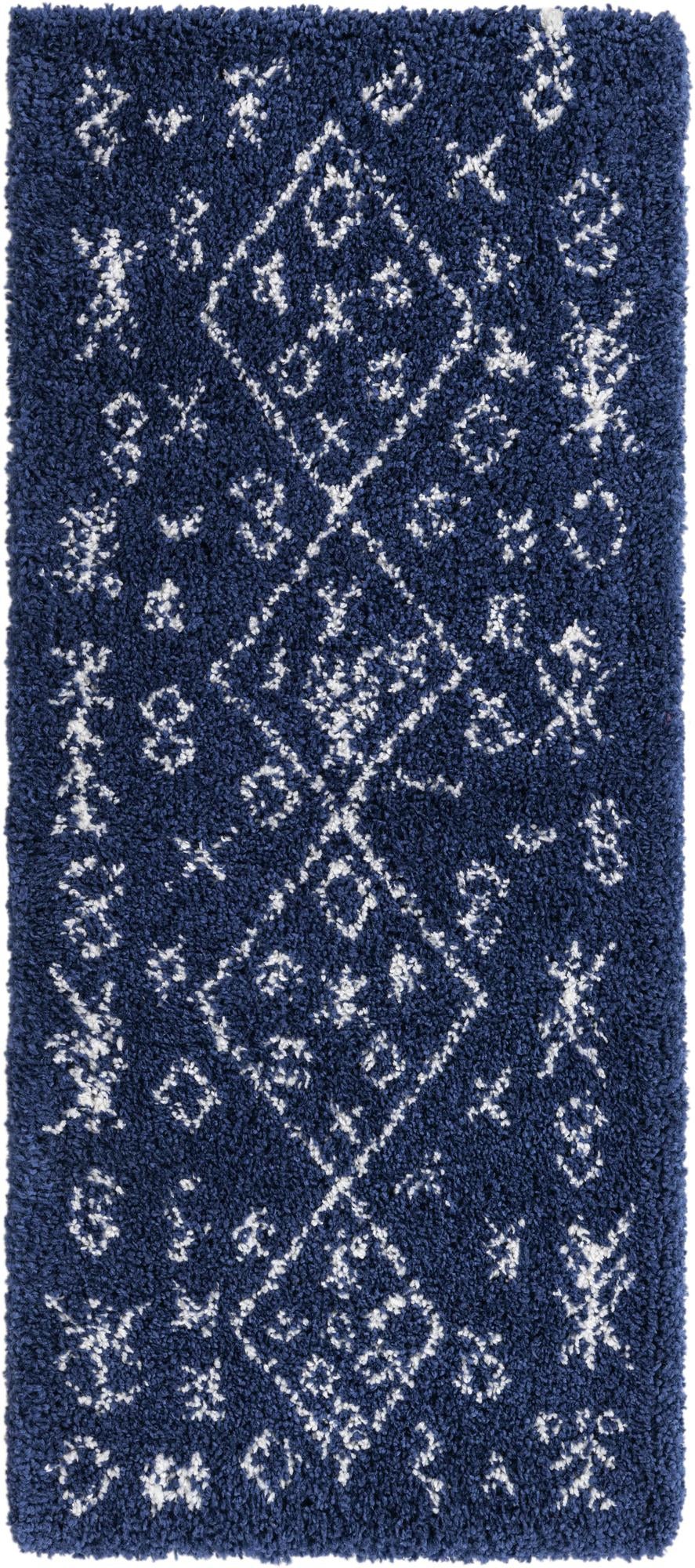 Casablanca Comfort Collection Area Rug - Sahara Runner Navy Blue  lifestyle 83